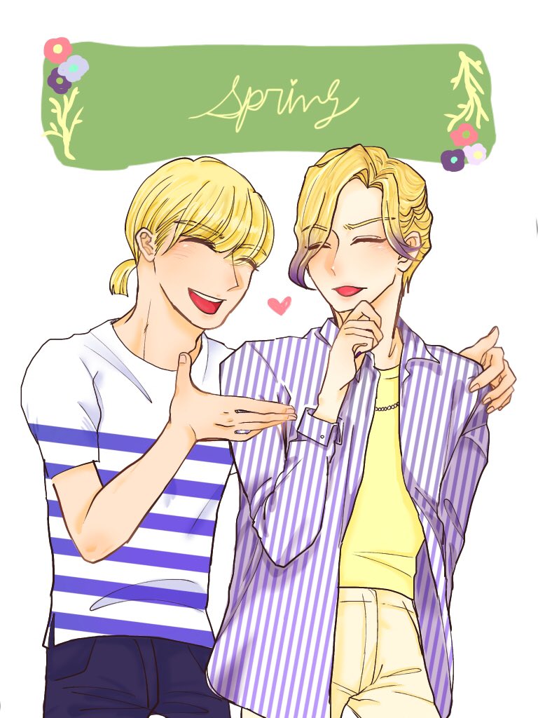 kinako_643's tweet photo. 🏹👑、春のシミラールック
#twst_BL https://t.co/EPW1qdS0XR