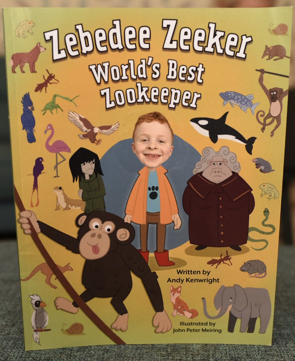 Jessica Gibbons (@jessicaglitters) on Twitter photo @gilmourinfants <a href="/RedKen123/">AndyKenwrightAuthor</a> here is Oscar’s book cover for tomorrow. Zebedee Zeeker World’s Best Zookeeper #WorldBookDay @gilmourinfants <a href="/RedKen123/">AndyKenwrightAuthor</a> here is Oscar’s book cover for tomorrow. Zebedee Zeeker World’s Best Zookeeper #WorldBookDay