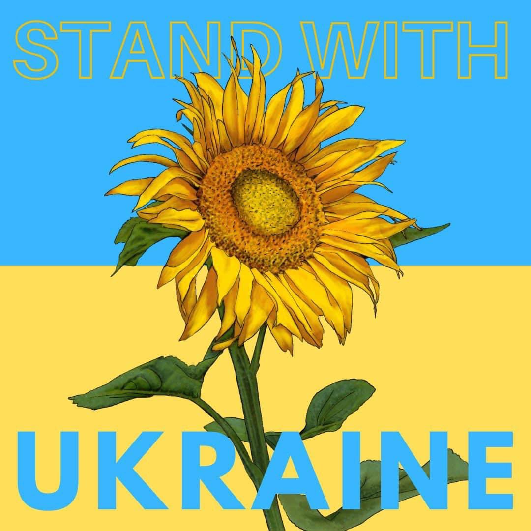 I stand with Ukraine #DefeatPutin #DefendUkraine #StandWithUkriane