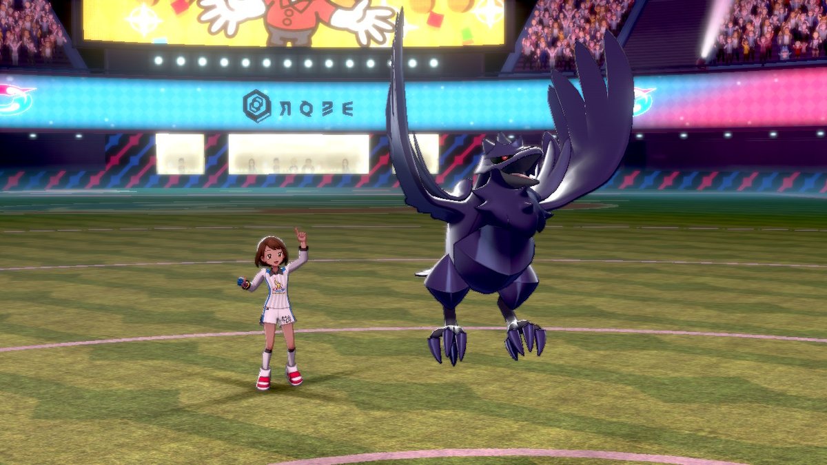 zerohydreigon's tweet photo. Beat bede lets gooo teams same didmt even scratch me lol #PokemonSwordShield #NintendoSwitch https://t.co/XFb3KRXUWY