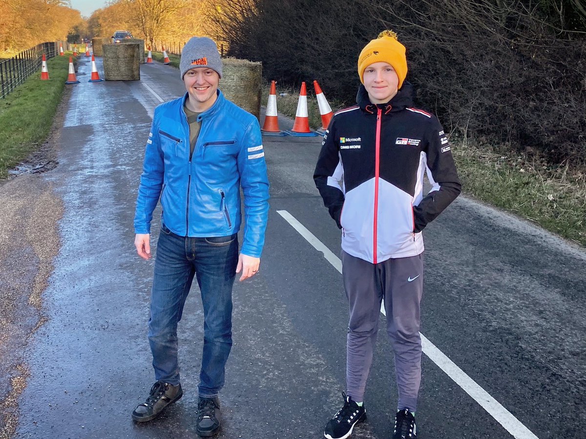 PaulWoodford84's tweet photo. Great to be joined by Oliver Mathison in the commentary box at today’s East Riding Stages Rally.

I feel good for the future of rallying when I see the next generation of competitors showing such passion for the sport.

WHAT a day for Hull &amp; East Yorkshire. Proud to be involved! https://t.co/q6NyttPW82