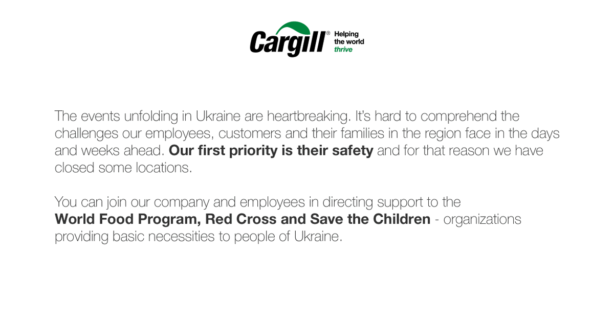 Cargill (@cargill) on Twitter photo 