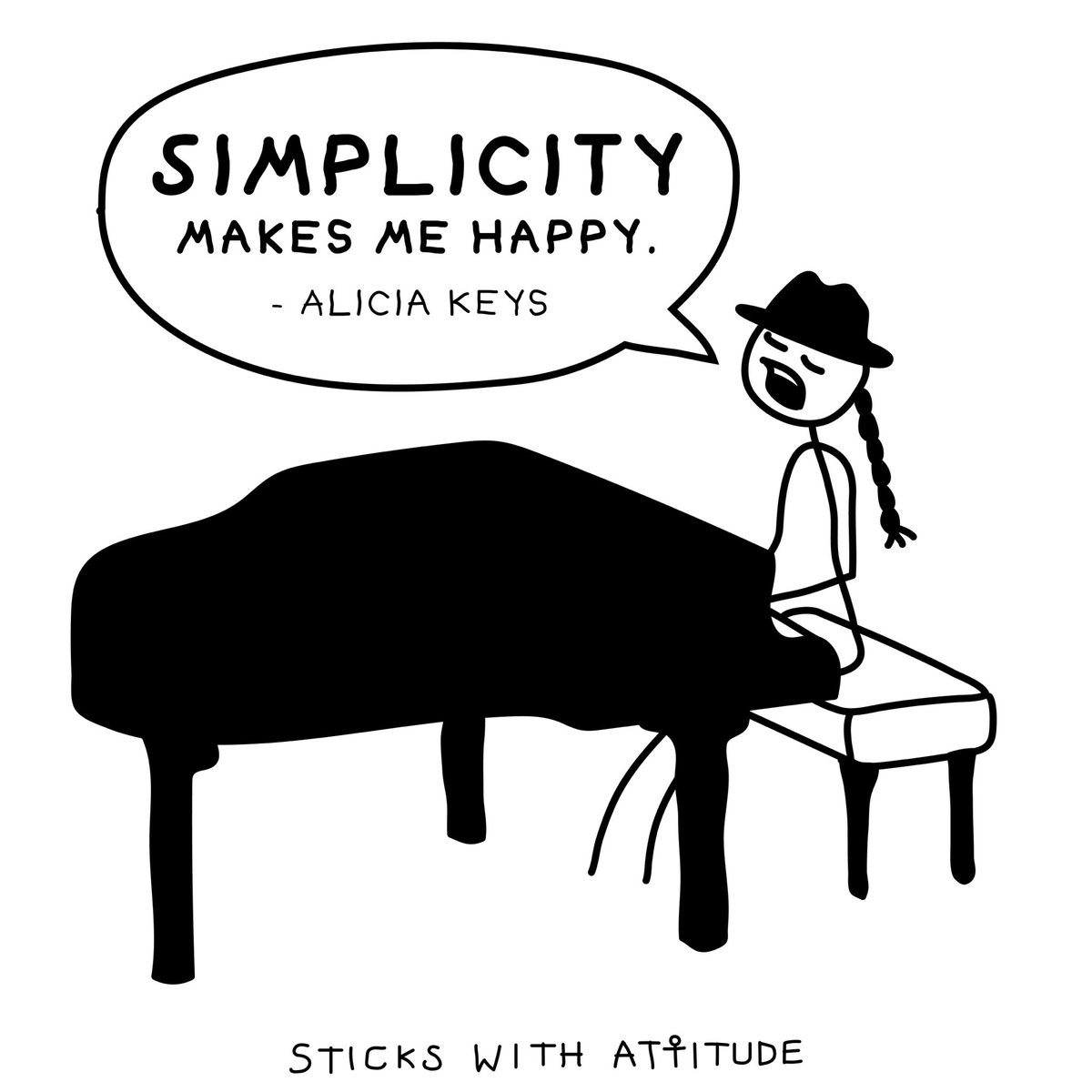 It could be so simple… Love and peace from the STICKS WITH ATTITUDE. Have a nice sunday. Spread kindness to the world ❤️❤️❤️ #simplicity <a href="/aliciakeys/">Alicia Keys</a> #love #peace #kindness #NFTCommmunity #nft #stickswithattitude