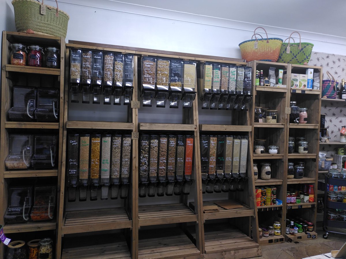 FairPreston's tweet photo. I visited TurtleBee at Huntley's and met Claire who owns 3 re-fill shops in Lancashire. I love how her shop combined  #ClimateJustice #TradeJustice with #fairtradeproducts and a #Reuse #refill #repeat philosophy
#BAFTS #FairtradeFortnight  Recycled  #challenge https://t.co/ZeHkK6wrKV