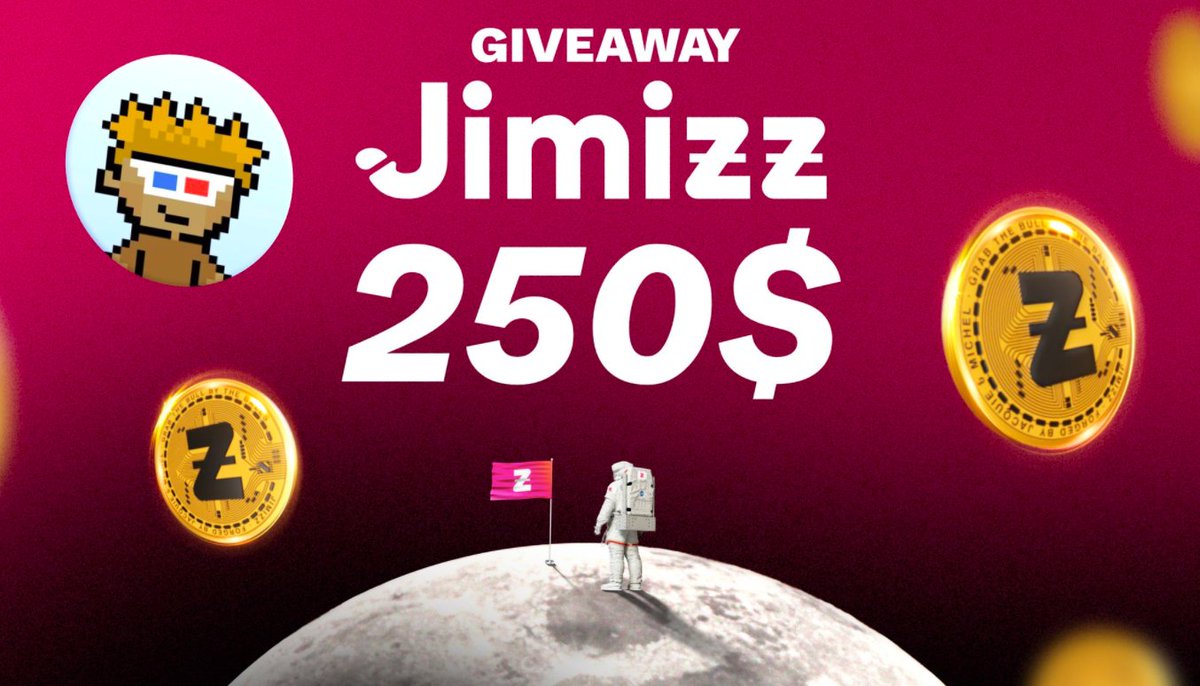 [🎁 GIVEAWAY DE 250$ + PRÉSENTATION DU PROJET <a href="/_jimizz/">Jimizz</a>]

Pour participer : 
✅ Follow <a href="/Yugui_crypto/">Yugui ✍️</a> + <a href="/_jimizz/">Jimizz</a>
✅ RT ce tweet 
✅ TAS le 5 Mars 2022

🧵 Découvrons ensemble comment <a href="/_jimizz/">Jimizz</a> souhaite révolutionner l’industrie du X 👇