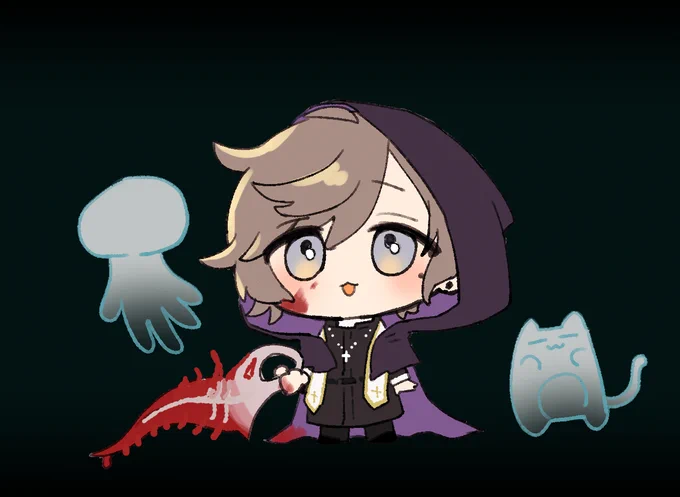 #かな絵 神父のシーフ 