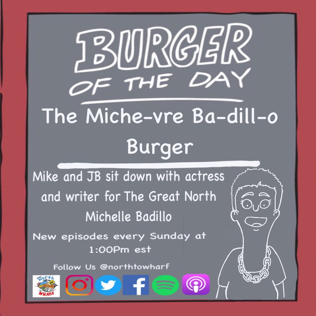 New Episode Alert! This episode we chat with actress/writer Michelle Badillo! 
<a href="/GreatNorthFOX/">The Great North</a> <a href="/BentoBoxEnt/">Bento Box</a> <a href="/WendyMolyneux/">Wendy Molyneux</a> @LizzieMolyneux <a href="/lorenbouchard/">loren bouchard</a> #cartoon #animation #interview #Writer #actress #Latinx #sundayvibes <a href="/dulcesloan/">Dulcé Sloan</a> <a href="/jennyslate/">jenny slate</a> <a href="/paulrust/">Paul Rust</a> <a href="/AniDom/">Animation Domination</a>