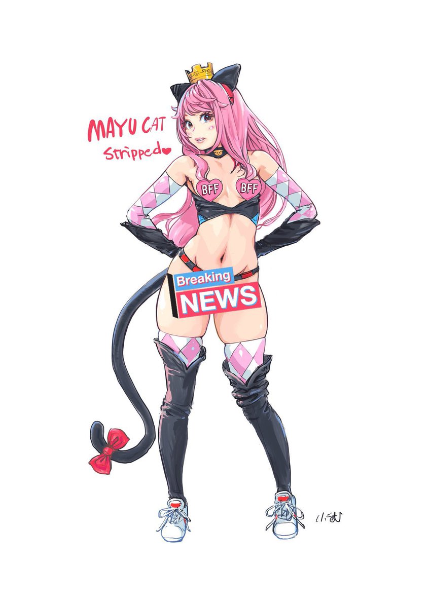 And stripped Neko mayu-san. posted on Patreon. https://t.co/524tv4iNzu 