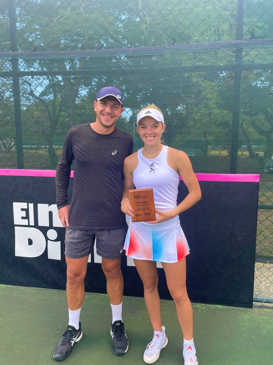 Great week in 🇩🇴 and first 🏆 with @AlexWard1990 🙌