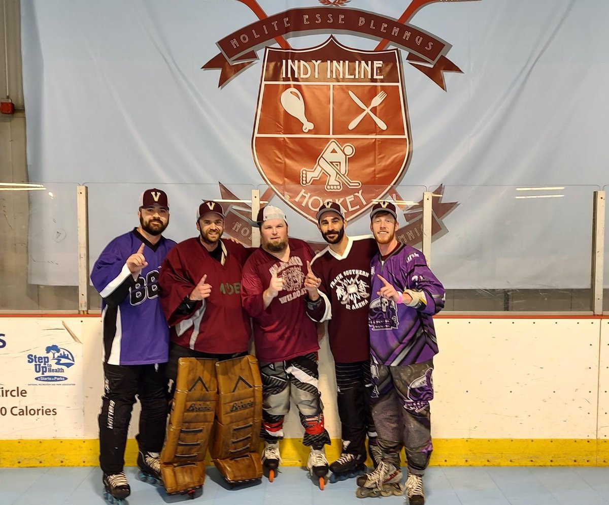 IndyInline's tweet photo. Yesterday was a hell of a day… 6th annual charity Iron Man supporting the Leukemia &amp; Lymphoma Society and specifically supporting our very own Commissioner Ryan Spahr's Man of the Year Campaign!

Competitive: Maroon 5
SemiCompetitive: Plastered Penguins
Amateur Hour: Madmartigan https://t.co/n1tQDccYco