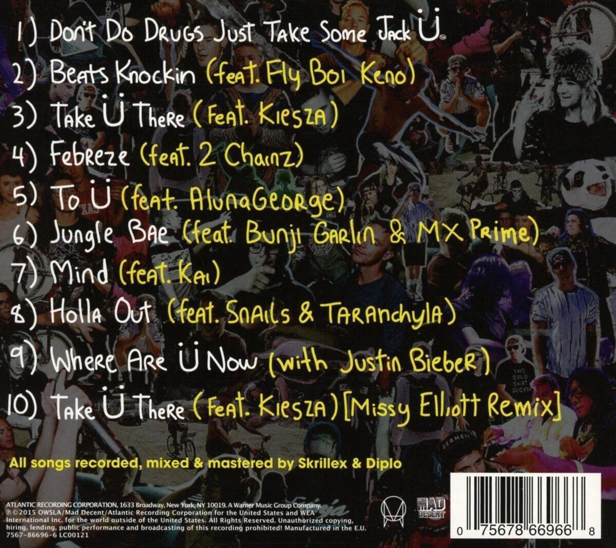 dancingastro's tweet photo. ‘@Skrillex and @Diplo Present Jack Ü’ turns seven years old today 👑

▫️Grammy for Best Dance Album
▫️Grammy for “Where Are Ü Now”

What an era https://t.co/2feALdMmIU