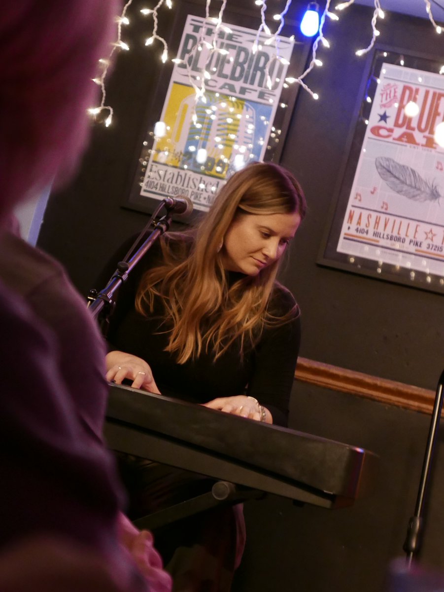 justfrag's tweet photo. Thursday I was "stuck" in Nashville by bad weather between there &amp; home. Bonus = Seeing @ZarniMusic for the first time in almost 9 years! She played a round at @BluebirdCafeTN w/ @toritullier &amp; @JustinKlump. Here are some pics, &amp; a link to the rest: https://t.co/qUCk8daf7t https://t.co/9R9odQTSgW