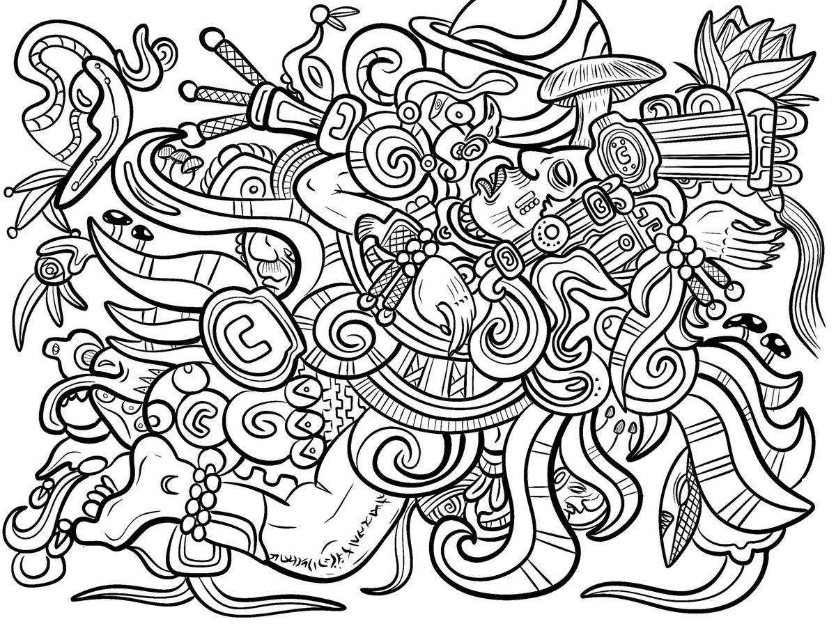 OXglyphic's tweet photo. Weón…. #arte #twitterart #digitalillustration #mesoamerica https://t.co/GgLcTWlZ0Z