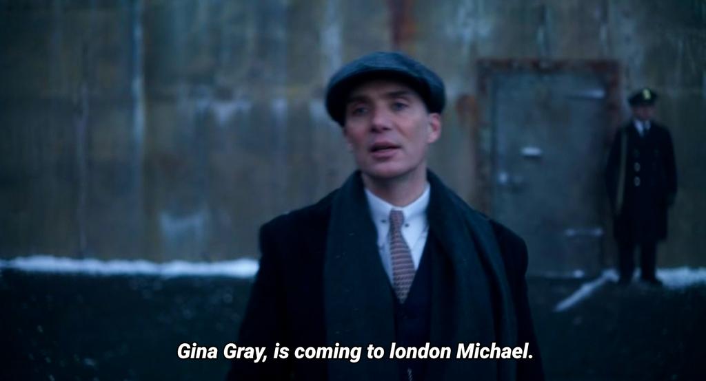 peakyswifties's tweet photo. the only sights he's showing her is the insides of his pants #PeakyBlinders https://t.co/sr9uR0tBzw