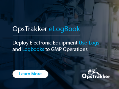 OpsTrakker's tweet photo. Ready to use GMP eLogBooks to manage your equipment use and lifecycle? 

Learn how OpsTrakker electronic logbook software eliminates paper based use-logs and logbooks for mobile apps. 

https://t.co/SPImqzF3Gs https://t.co/VNf67ZAuEO