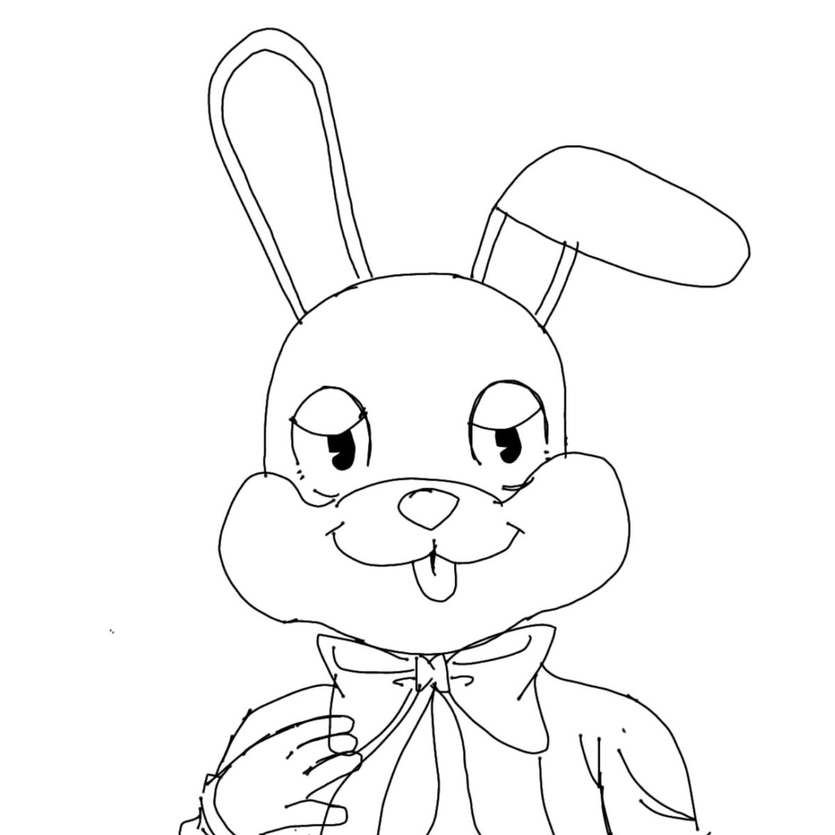 inkbunser's tweet photo. WIP 
(Don't mind some of those mistakes 🥲
I'm trying to make my account alive again)
#luckytherabbit #luckytherabbitdarkdeception #darkdeception #dd https://t.co/aBSdngugN7