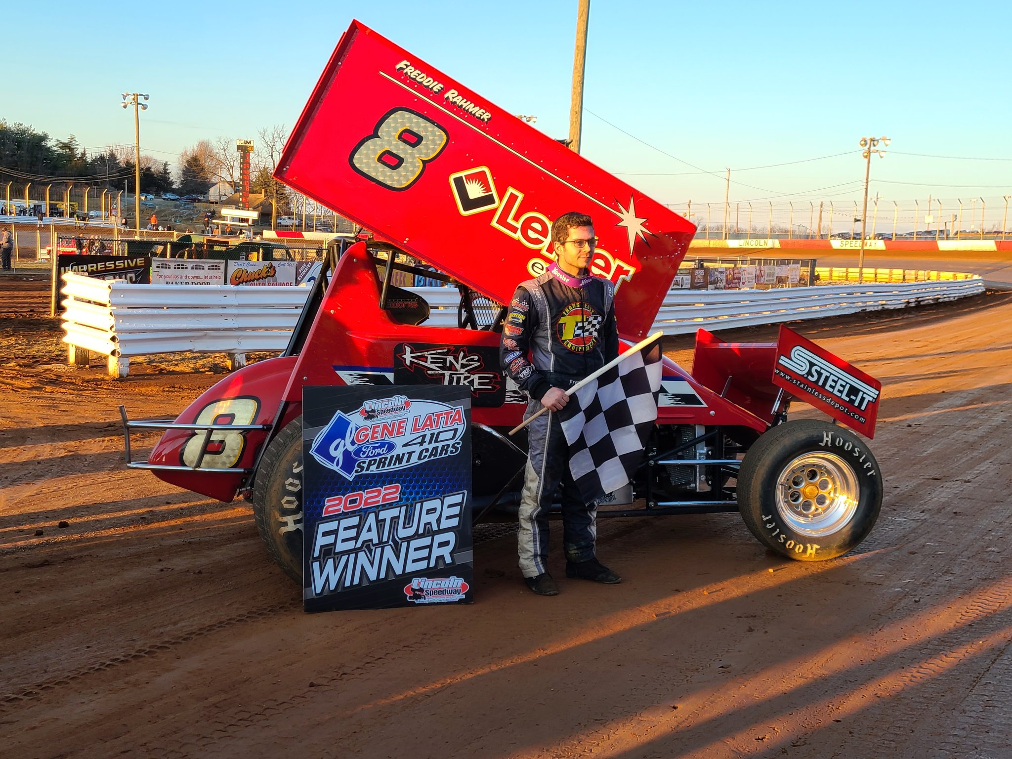 Lincoln Speedway on Twitter "Freddie Rahmer wins his first career Ice