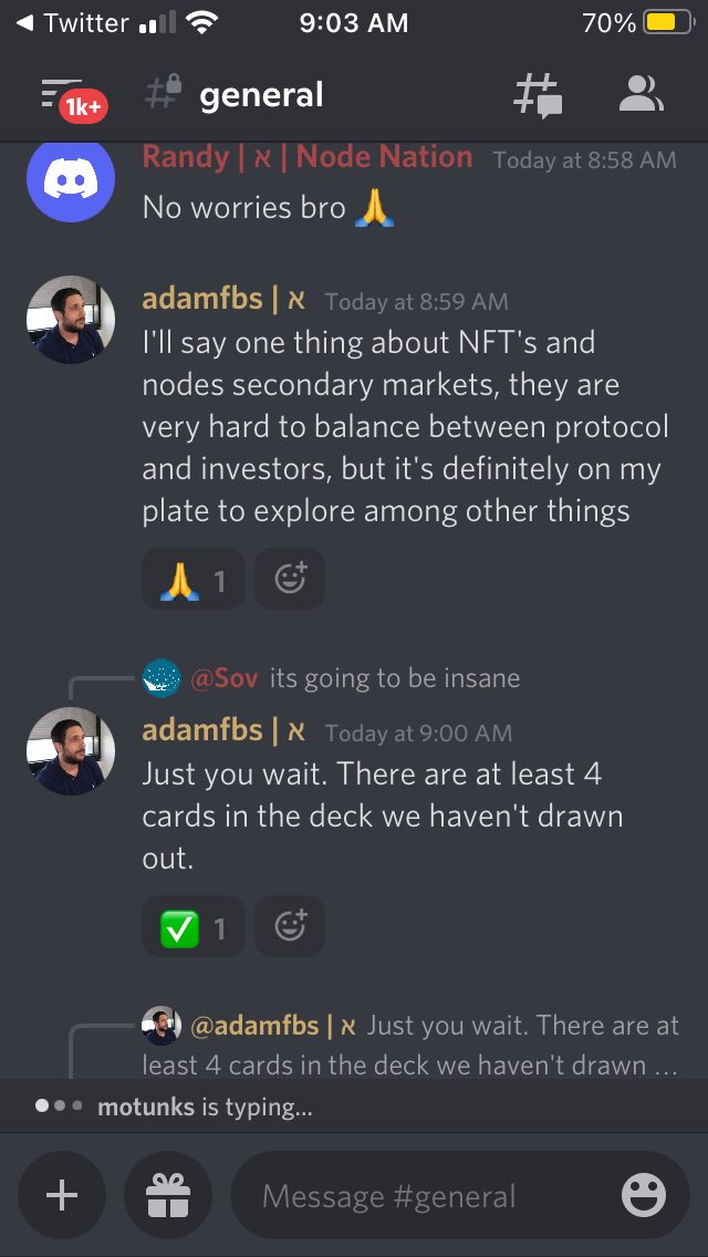 plankworx's tweet photo. Ever bullish on the trickle of goods coming soon from @aleph_finance 

$nAleph
#Alephites
#SendNodes
#ProbablyNodething
#Locked&amp;Noded https://t.co/YUp1EKaIPp
