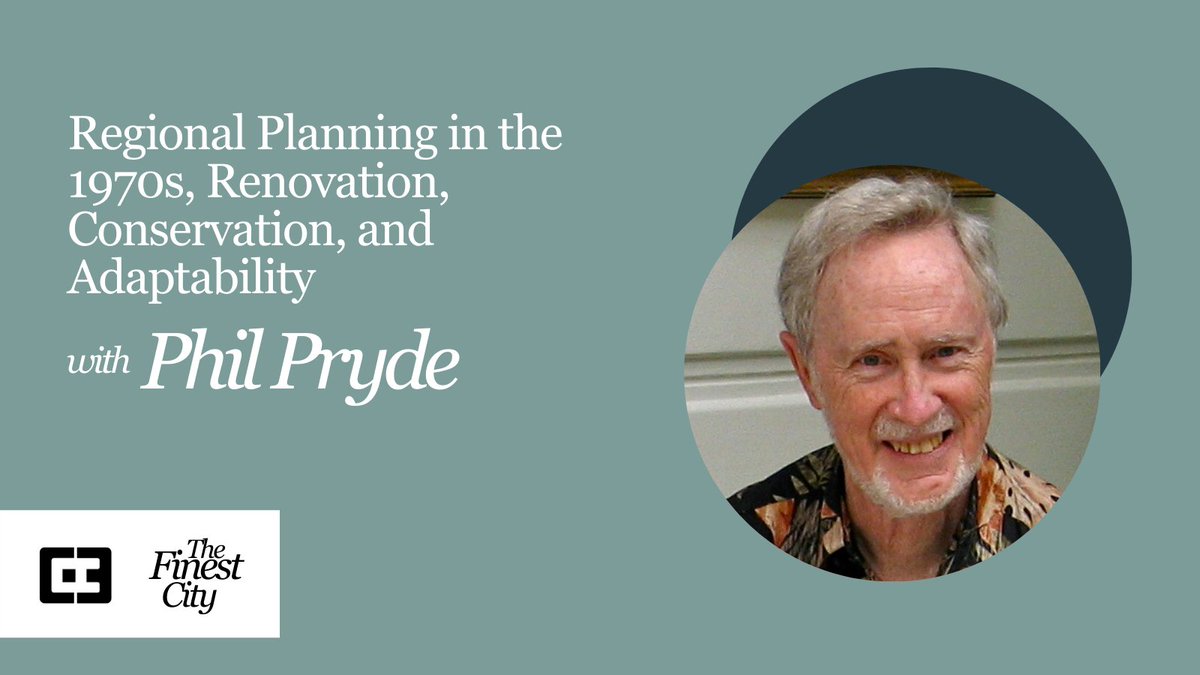New episode of The Finest City out now! Phil Pryde, SDSU professor and self-proclaimed "bird guy," talks regional planning in the 1970s, evolving attitudes towards conservation and growth management, and more.
⇾ Listen here: c3sandiego.org/TheFinestCity