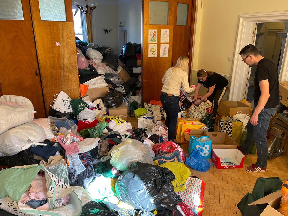 Corinne Wheatley (@corinnewheatley) on Twitter photo Volunteers appealed for people to drop off essential supplies at the Polish community centre in Leeds today. They hoped to fill a transit van & drive to Ukrainian refugees on Polish border. They were so overwhelmed they can fill 3 lorries. <a href="/BBCLookNorth/">BBC Yorkshire</a> bbc.co.uk/iplayer/episod… Volunteers appealed for people to drop off essential supplies at the Polish community centre in Leeds today. They hoped to fill a transit van & drive to Ukrainian refugees on Polish border. They were so overwhelmed they can fill 3 lorries. <a href="/BBCLookNorth/">BBC Yorkshire</a> bbc.co.uk/iplayer/episod…