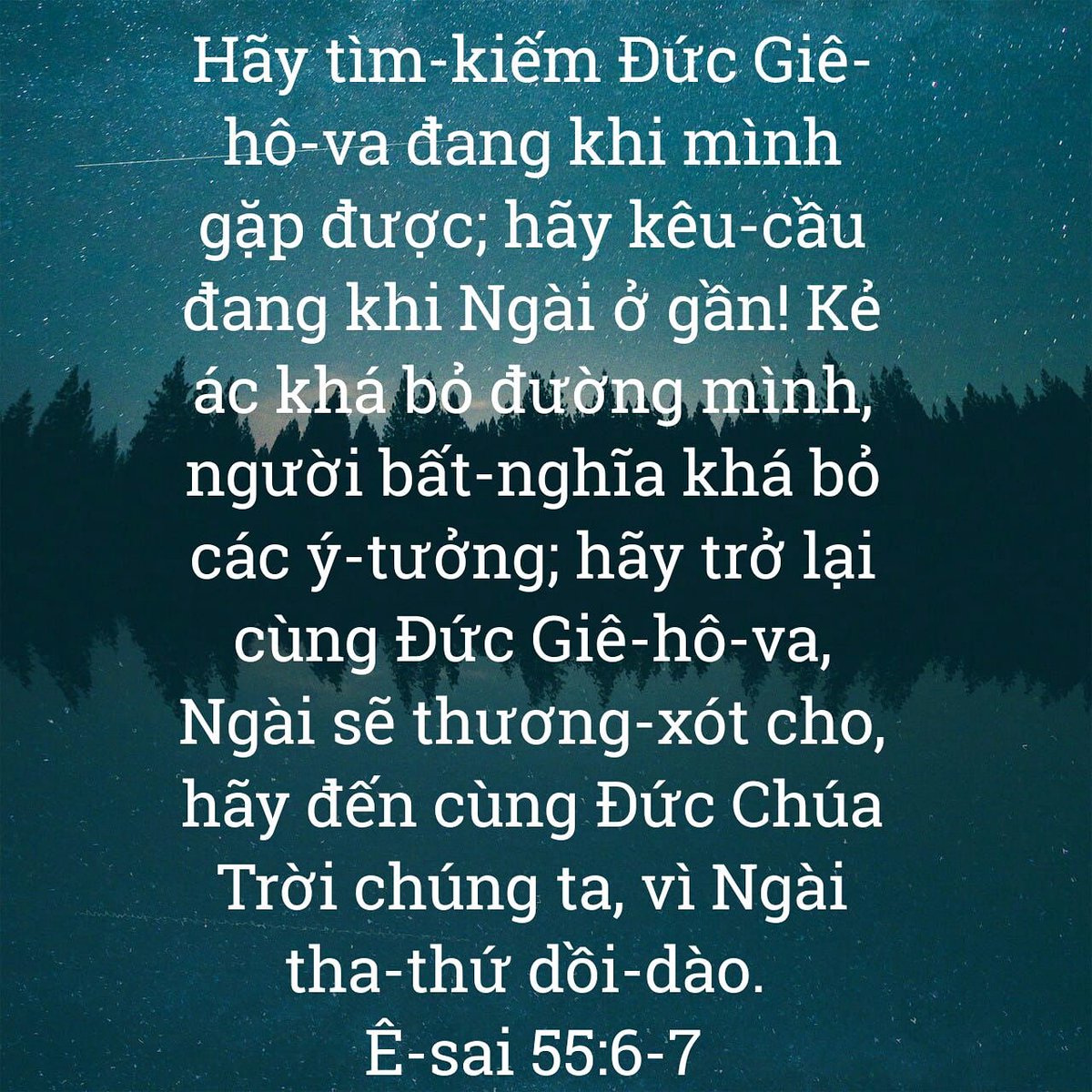 VMaiHung1's tweet photo. Câu Kinh Thánh Trong Ngày, 28/2/2022 Kinh Thánh Cựu Ước (Ê-Sai 55:6-7) https://t.co/aPp95Nslqn
