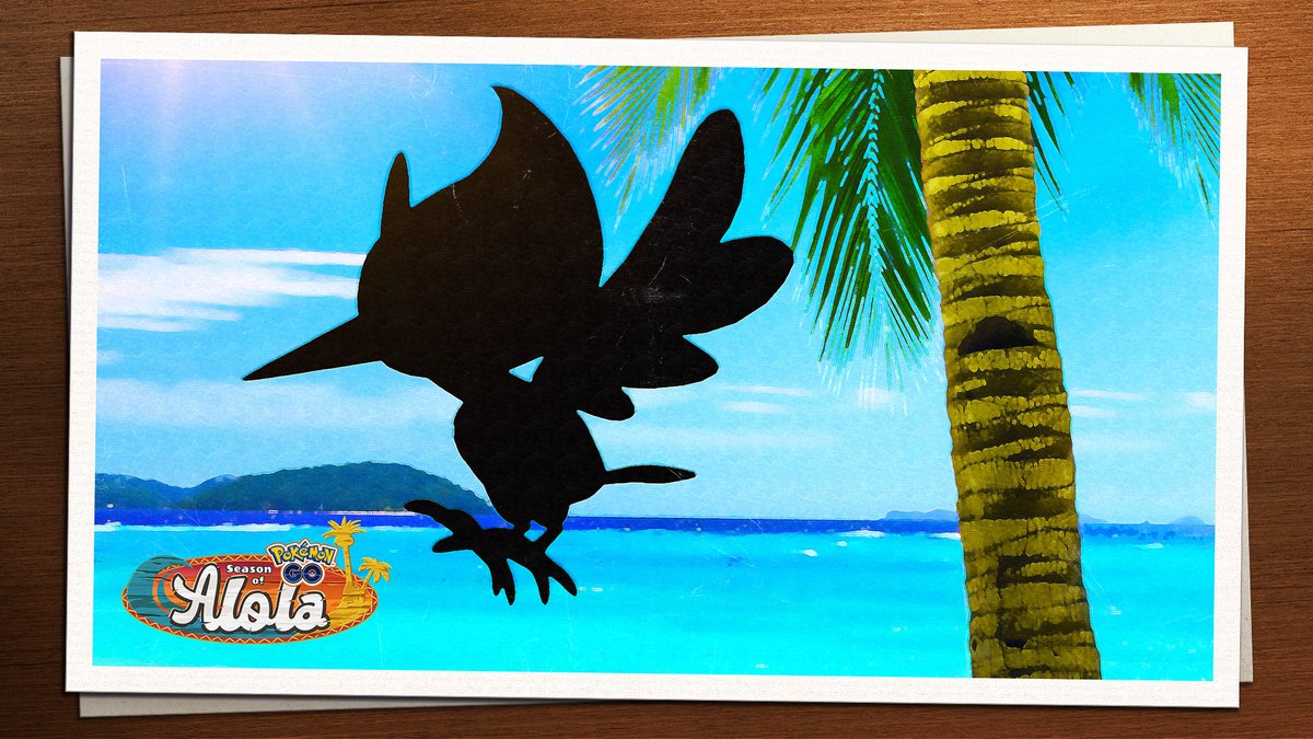 PokemonGoAppLA's tweet photo. 🌴 Entrenadores, ¡estamos encantados de darles un vistazo a algunos de los Pokémon que llegan a Pokémon GO durante la #SeasonOfAlola!

¿Alguna pista sobre qué Pokémon serán? ¡Háganoslo saber! 🌴

#SeasonOfAlola https://t.co/4ymVd6g5kS