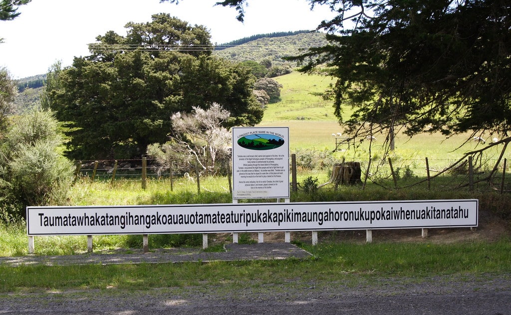 TitanTikiNFT's tweet photo. Did you know 

New Zealand has a place named Taumatawhakatangihangakoauauotamateaturipukakapikimaungahoronukupokaiwhenuakitanatahu.

It holds the Guinness World Record for longest place name with 85 characters. 🤯 https://t.co/5TVf26HWX9