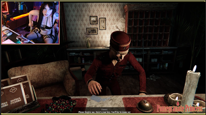 pomegprincess's tweet photo. Now Available!
Experience the thrill of getting captured by a succubus, then playing a nsfw horror game together. An Evening with Lilith, playing Lust From Beyond (with the occasional wardrobe malfunction) 
Hours of content for only $5 (Pixel Pocky Tier+)
https://t.co/uNFdjsXTQ7 https://t.co/bS9jFbFKaj