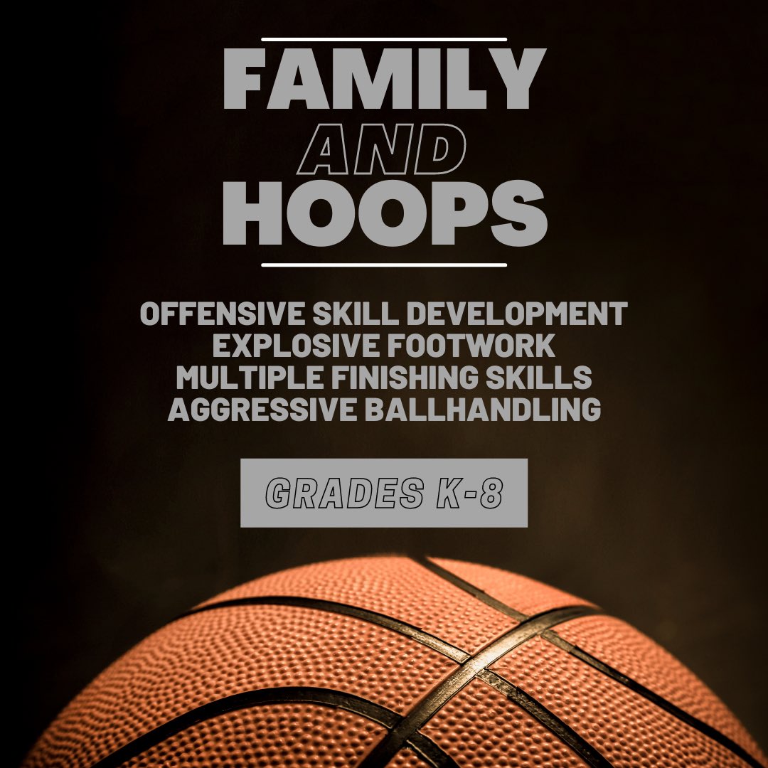 FamilyandHoops's tweet photo. Family and Hoops Basketball Skill Development for K-8 student athletes. Below are details, please contact me with any questions and/ or pricing &amp; package options. Please RT. Thank you all for all your support. https://t.co/9s0W6f1dZK