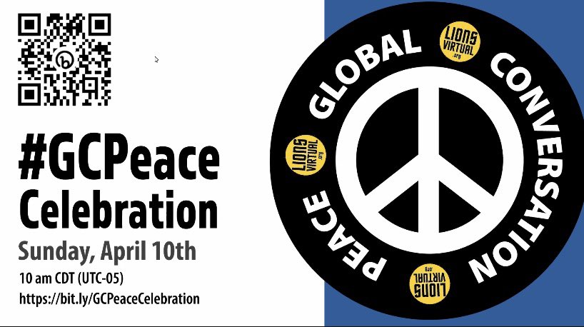lionsclubs105cw's tweet photo. 🦁🕊A Lions Global Peace Celebration was held today to gather ideas about how to promote peace in our communities
💛Education and celebrating diversity were key parts of the discussion
💙Next event is on Sunday the 10th of April- put the date in your diaries.
#WeServe #GCPeace https://t.co/mblz9A5rs7
