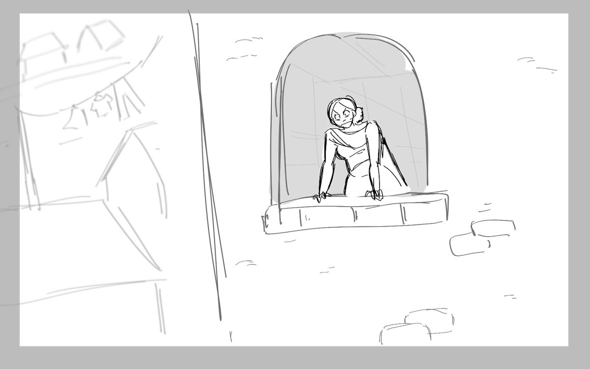 Beat Boards #1: Mischievous Young Girl 
#storyboarding 