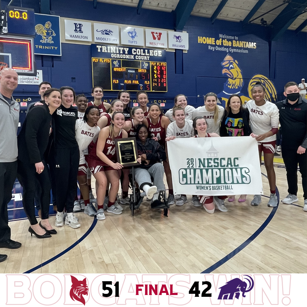 Bates wins the NESCAC title!