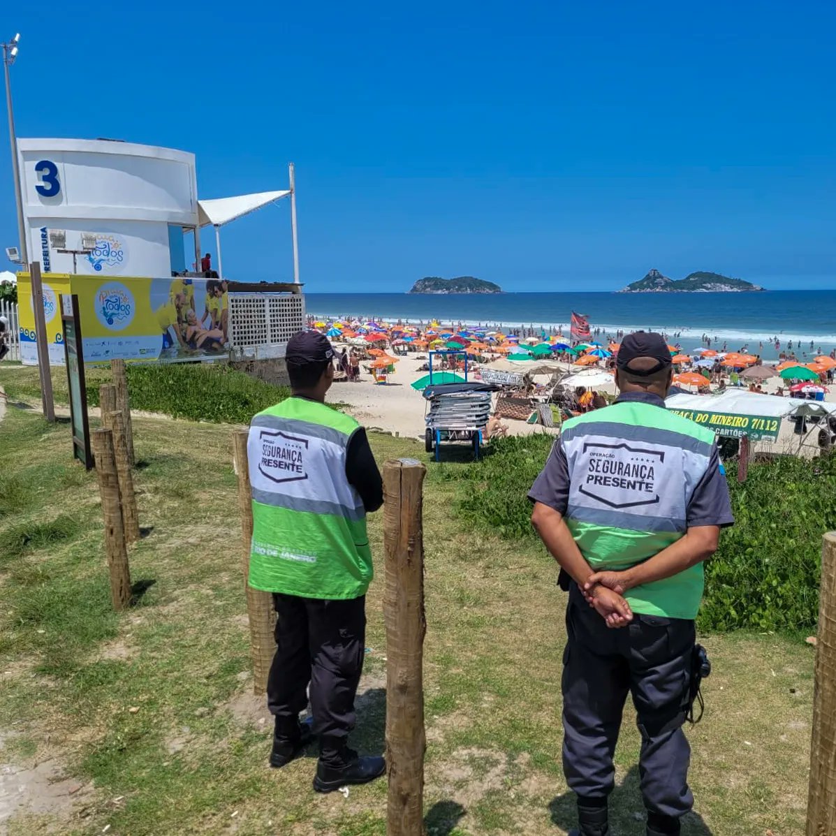 SegPresenteRJ's tweet photo. 💭 Pensando no conforto e segurança da população durante o feriado, a Operação Segurança Presente da Secretaria de Governo elaborou um esquema especial. https://t.co/t1BXZbKkGB