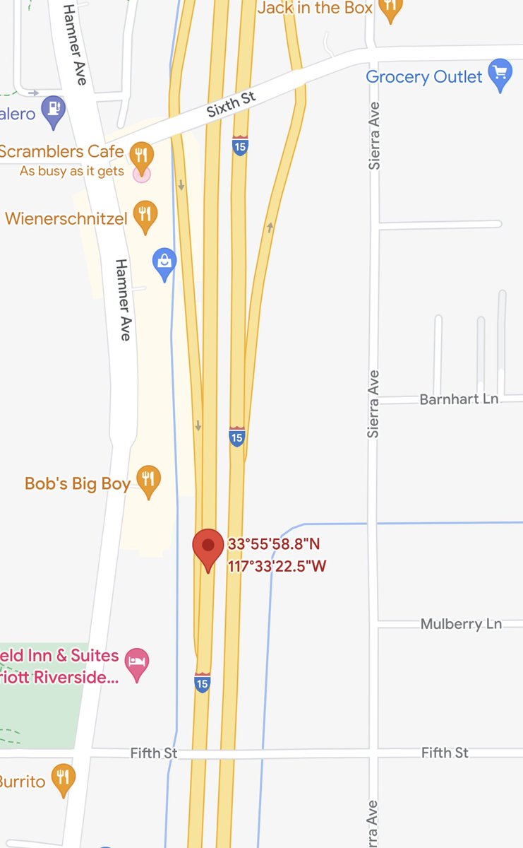 CALFIRERRU's tweet photo. Vegetation Fire in Norco RPT @ 10:30 AM - SB I 15 S/of 6th St. Firefighters are on scene of multiple spot along the SB I15 shoulder. @chp asstg w/lane and ramp closures. #InterstateFIRE https://t.co/o9ZrNVl3Uz