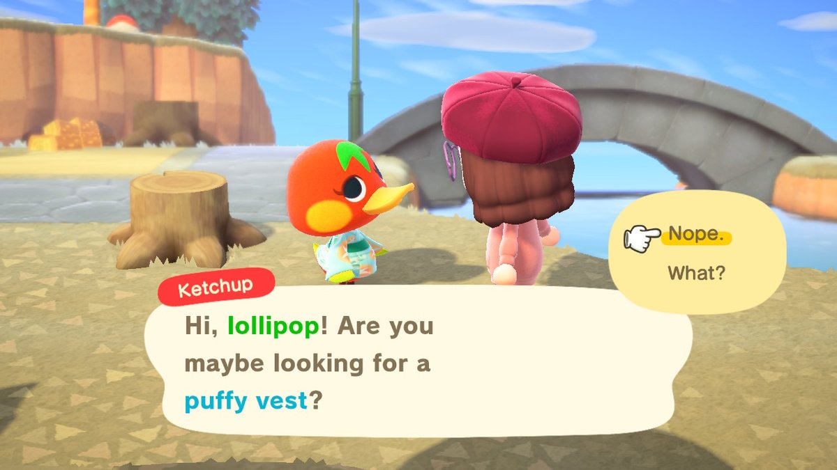 idreamofacnh's tweet photo. Don't scare me like that Ketchup!! 

#AnimalCrossing #ACNH #NintendoSwitch https://t.co/tvPgjPHNRa