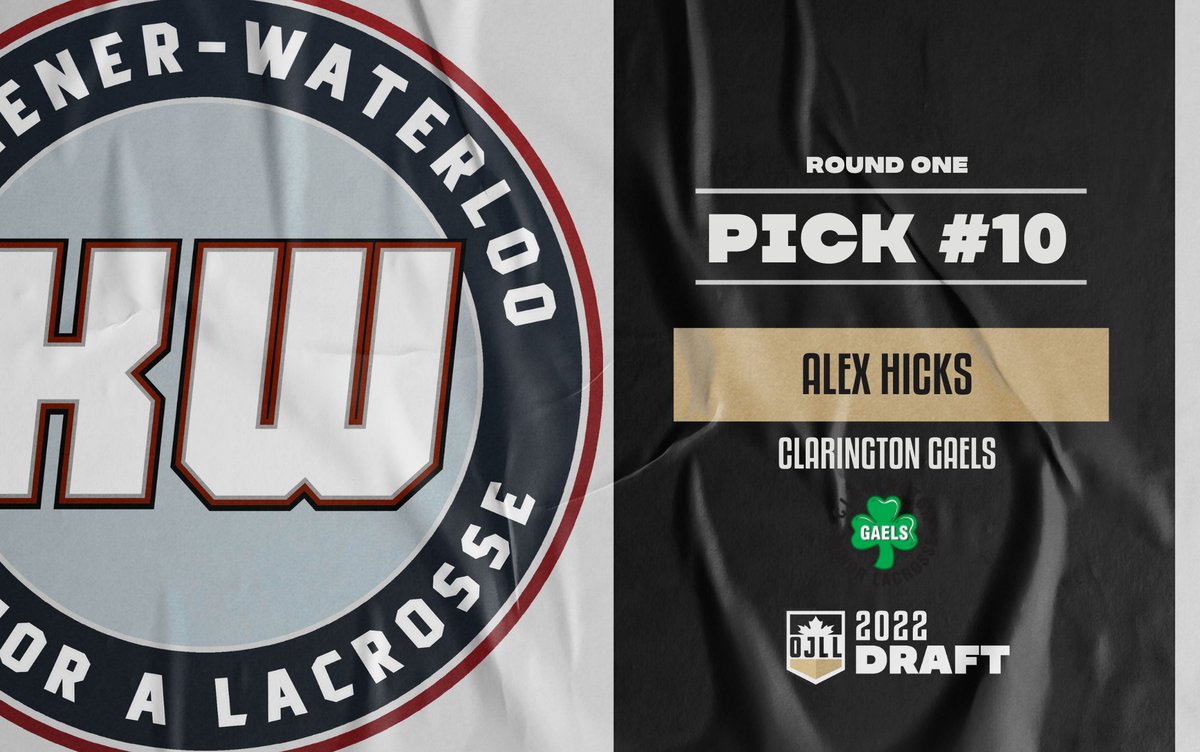 The OJLL (@theojll) on Twitter photo With the the 10th pick in the 2022 OJLL Entry Draft the <a href="/KW_JrA_Lacrosse/">K-W Jr “A” Lacrosse</a> select Alex Hicks from <a href="/claringtongaels/">Clarington Lacrosse</a> #OJLLDraft With the the 10th pick in the 2022 OJLL Entry Draft the <a href="/KW_JrA_Lacrosse/">K-W Jr “A” Lacrosse</a> select Alex Hicks from <a href="/claringtongaels/">Clarington Lacrosse</a> #OJLLDraft