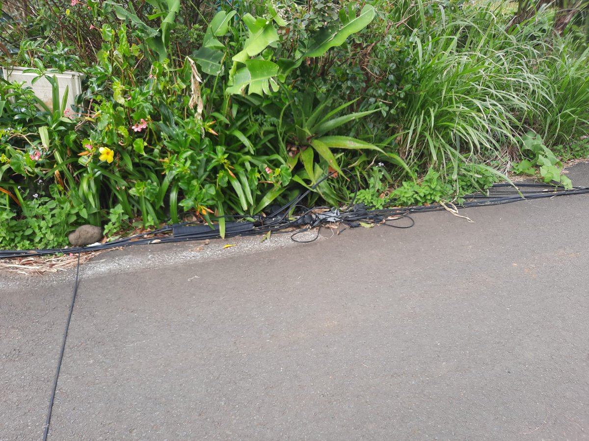 Actuellement en Renfort sur l'île de la Réunion. Beaucoup de dommage Aérien suite aux différentes tempêtes. Cette entraide nous permet de rétablir les clients au plus vite ! <a href="/olivierdefosse/">Olivier Defosse</a> <a href="/eric_grand/">ric</a> #UISO #Renforts #nouléansamb