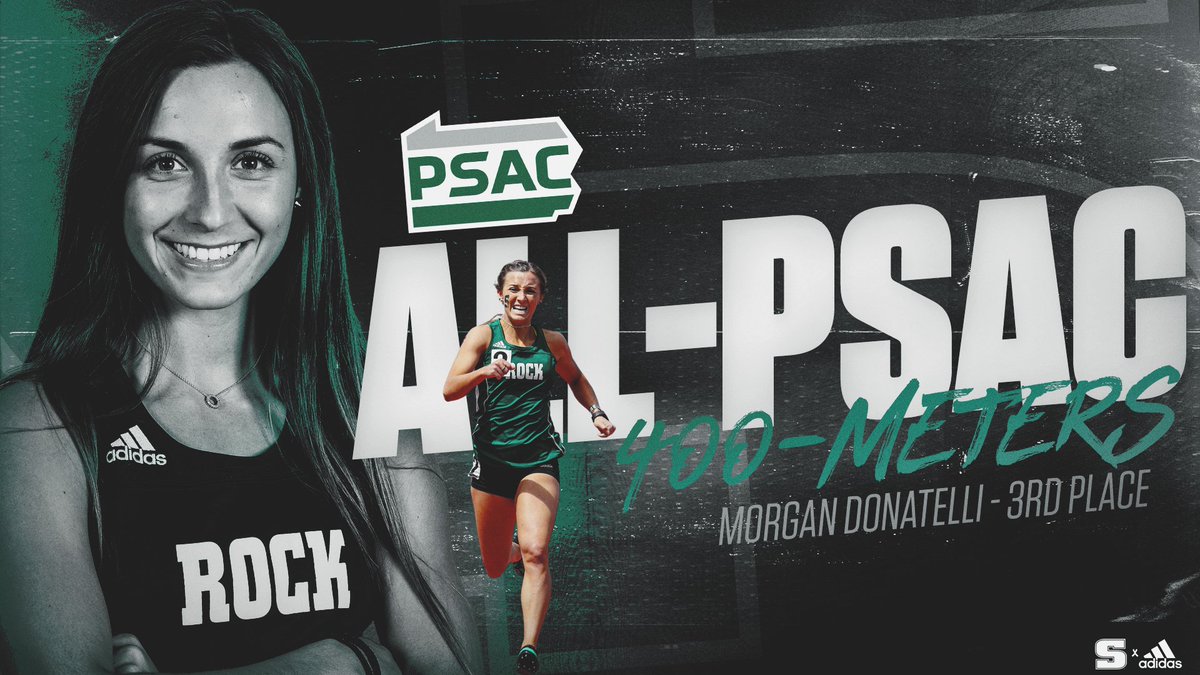 Rock_Athletics's tweet photo. WTRACK: Another All-PSAC performer for The Rock! Morgan Donatelli takes third in the 400-meter dash finals in 58.18 seconds at the PSAC Championships. https://t.co/kMQngvrZYD