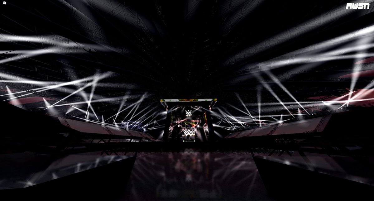 RWSNRBLX's tweet photo. First Look at the @ROBLOXWWE_ #RBLXEC stage in Saudi Arabia 😍

(via Abdul Rakish) 📷 https://t.co/CBdjINBig0