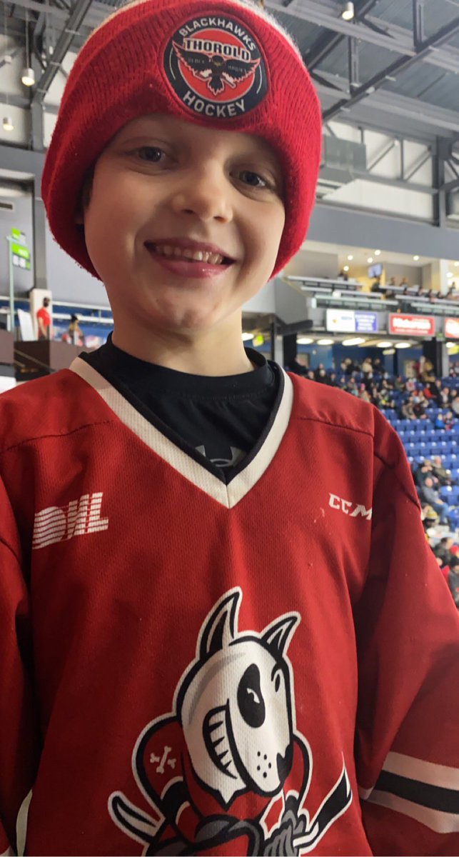 Jilly84D's tweet photo. So happy to be back at the @OHLIceDogs game! @BigMarcosRest @BigMarcosPizza sect. 110, row k, seat 3 https://t.co/LKf8v6ljZP