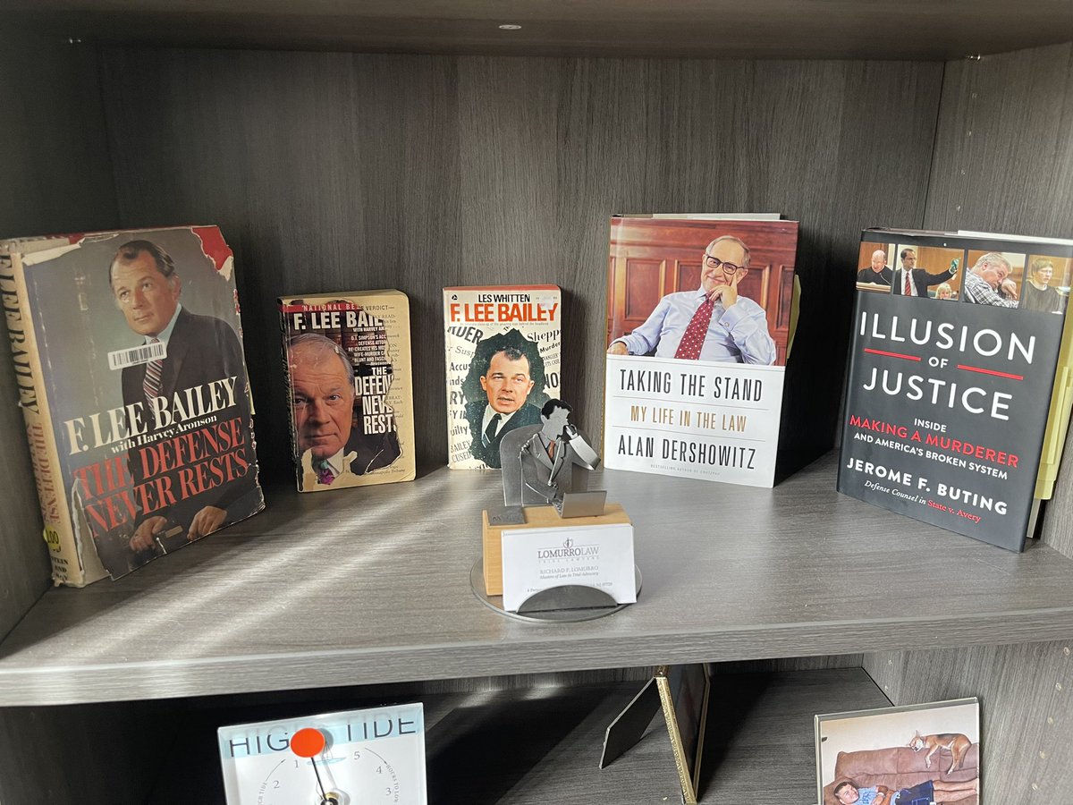 UnderOathPC's tweet photo. Trip down Under Oath memory lane.  Podcast is retired but busier than ever as a trial lawyer. 

Cleaning office after quadruple murder trial… I am reminded of the lawyers who played in the same arena and shared their stories. 

@JButing @AlanDersh F. Lee Bailey. https://t.co/qR9WWoAfJ3