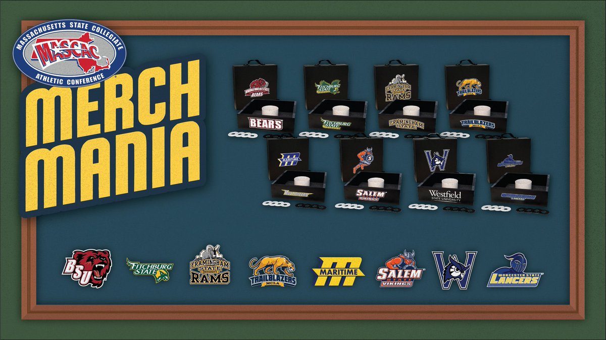 mascacsports's tweet photo. It is your last chance to get a piece of this year’s #MASCACMerchMania giveaway! Enter today by 11:59 pm for a shot at the washers game from your fav school. Here is where to enter - https://t.co/TBdLhS1IRI #Giveaway https://t.co/uNXNp2S8FZ