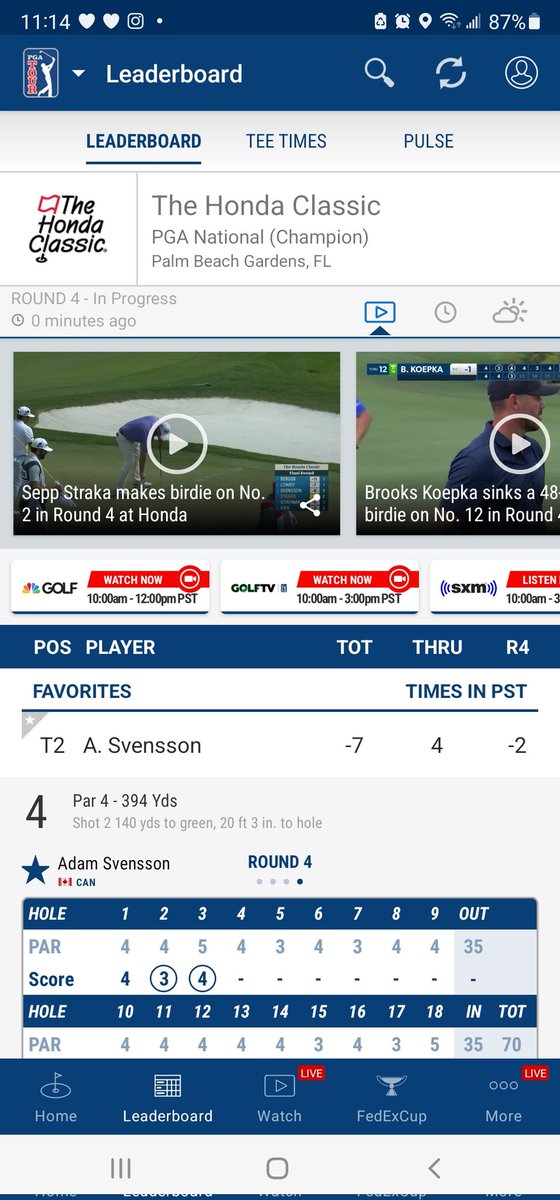vancouvergolf's tweet photo. @ntaylorgolf59 was +8 Fri morning & likely a big old trunk slam.
NOPE!!
He rolls off rounds of 65,71,67 (E) and likely puncing a Top 20 on one of the @PGATOUR toughest tests @TheHondaClassic !
Meanwhile, fellow #BCPro @adamsvensson59 is IN THE HUNT (T2)!
GO 🇨🇦 GO! #VGTAlumni https://t.co/rAeDc7m4Rw