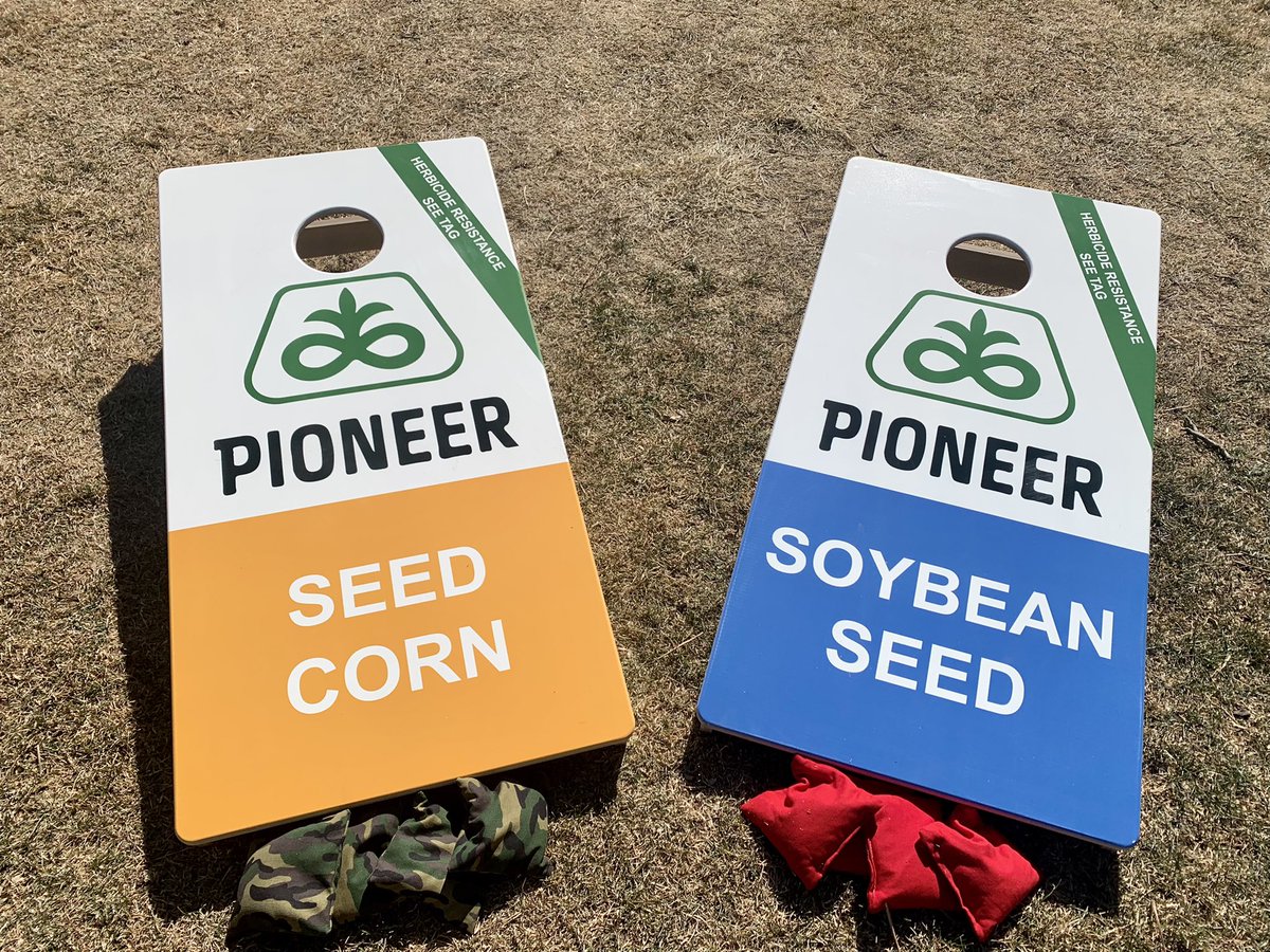 Well those turned out nice. Just in time for some outdoor weather #cornhole
