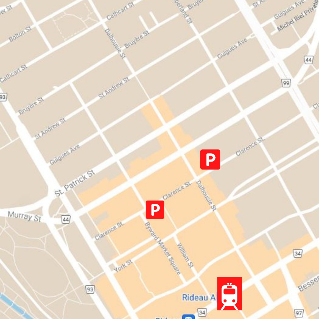 ByWardMarket_'s tweet photo. 🚗 Ottawa City Council has approved a motion that provides FREE parking between February 25 and March 31, 2022 at 70 Clarence and 142 Clarence!
🚍 OC Transpo is offering O-Train Line 1 service and 15 downtown bus routes at no-charge! 
 #Ottawa #ByWardMarket #supportlocal https://t.co/EnandvcW0Z