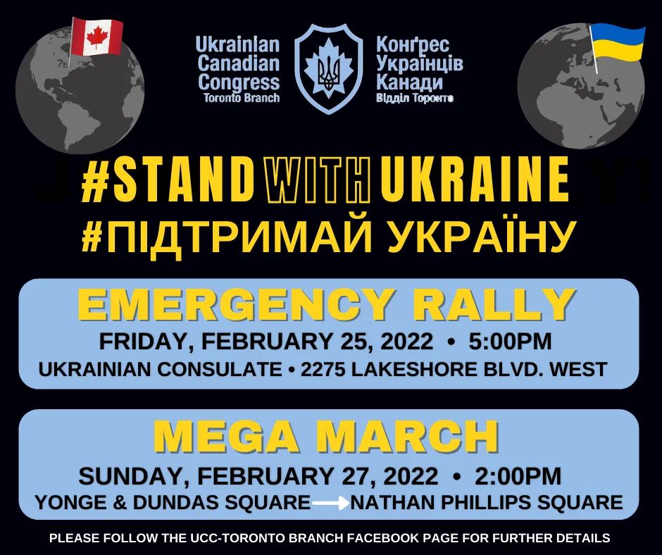 kristynwongtam's tweet photo. 🇺🇦 Mega March for Ukraine happening now in Downtown Toronto. 🇺🇦
#StandWithUkraine
#RiseWithUkraine https://t.co/rQvOw748Dj