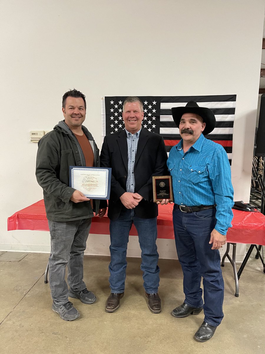 2021 Service Award given to Chris Noda (5 years) &amp; Mark Seip (10 years). Thank you for your service.