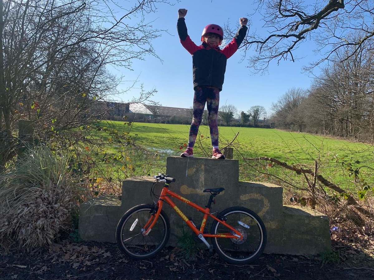 She did it! The final day and the sun shone! ☀️☀️☀️ Beautiful day for a 22.7k ride! <a href="/CHPSYR3/">Cheadle Hulme PS Y3</a> <a href="/CHPSPTA/">Cheadle Hulme PS PTA</a> <a href="/robert_heritage/">Robert Heritage</a> 🌟🌟🌟