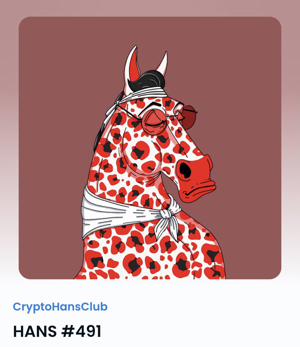 CryptohansFR's tweet photo. Disponible sur OpenSea: https://t.co/2R8cXVpOVL

#NFT #NFTs #NFTart #NFTartist #NFTCommunity https://t.co/zGB9r0R5HR