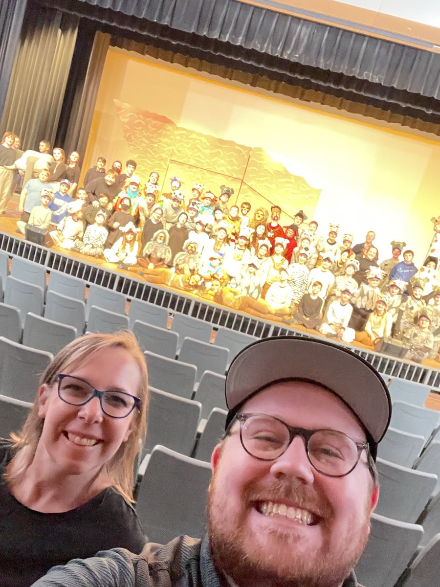 We are ready for the final show, of Lion King Jr. at MN Wi-Fi Performing Arts Center! We are so proud of these awesome kids! See you at 2! #KoMetExcellence <a href="/KMMS_Larsen/">K-M Middle School</a>